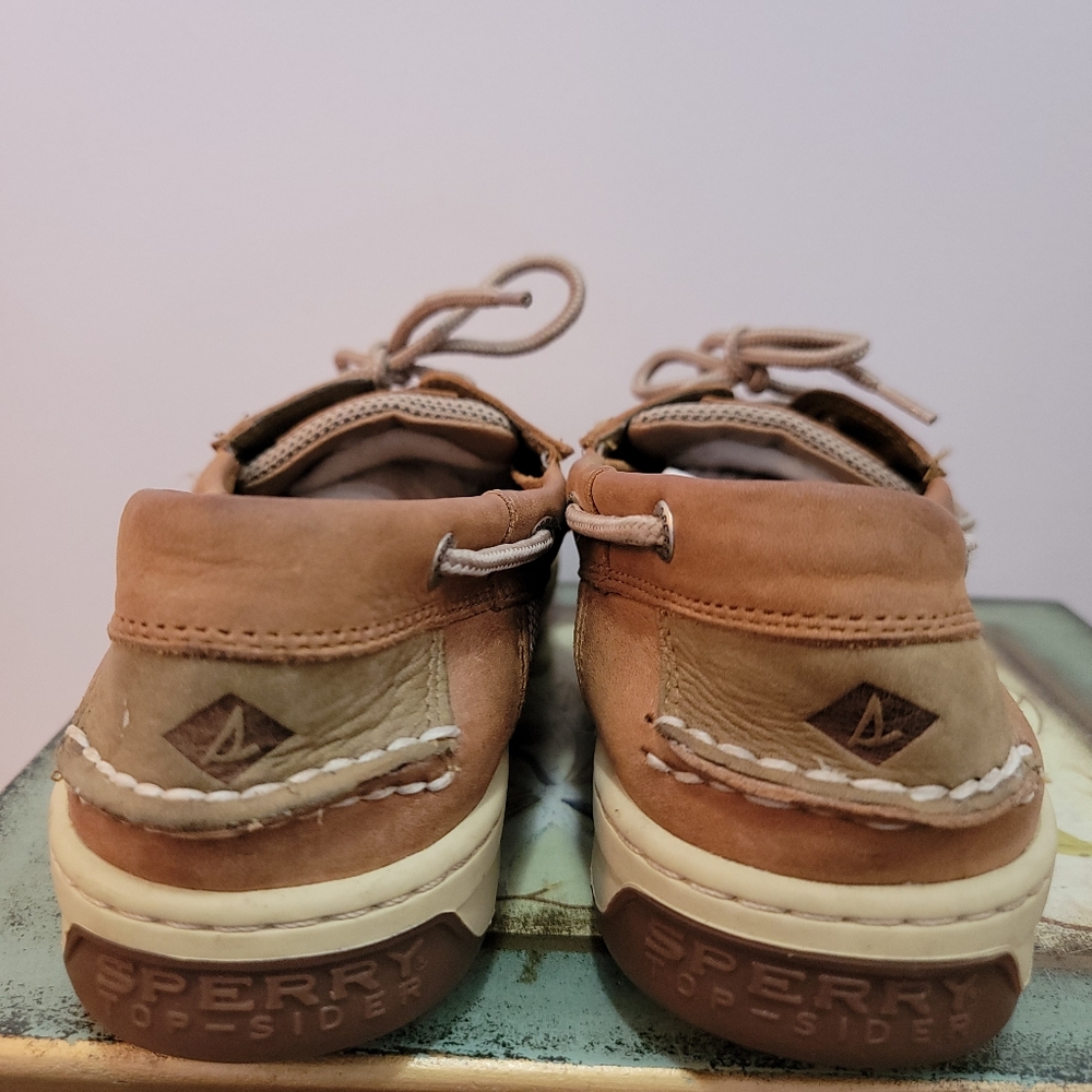 Sperry Top Sider Brown Boat Shoes Size 11 - Picture 4 of 7